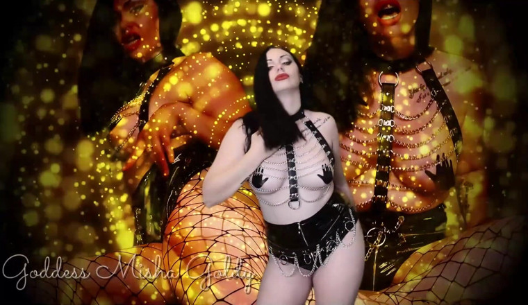 Goddess Misha Goldy: Seksi succubus'un bir damla damlatarak ruhuna ulaşacak!