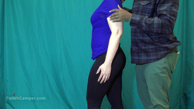 FetishCamper: Full video leggings grinding yoga pants titty touching