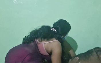 Rich aunty fuck with husband friend