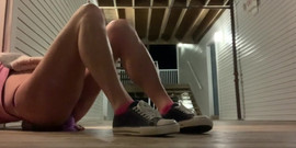 CindieLove: Divoká riskantní Apt Breezeway Smooth Nedbalá Mokrá Hlučná Sissypussy