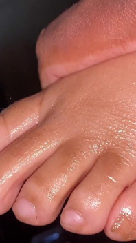 Antonique Size 11피트 누드 토 그녀의 첫 풋잡