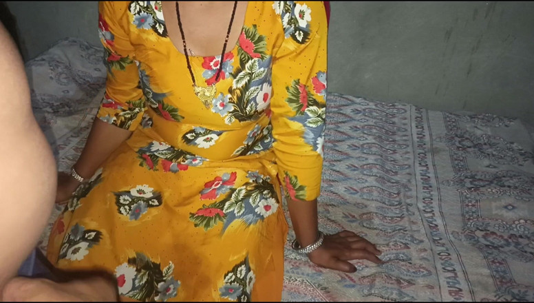 Savita5343: インドのデシ・バービーのフェラチオ 夜にチンコをしゃぶる