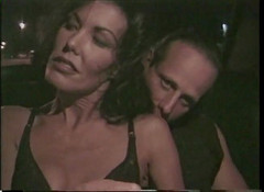 VOP Vintage: Horny brunette banged in the taxi car