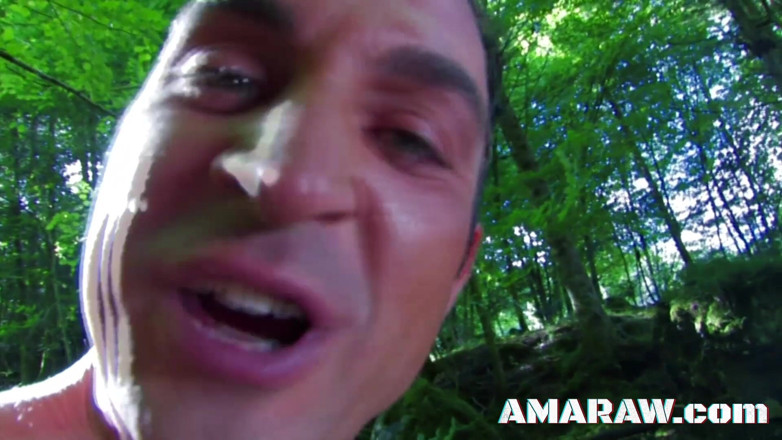 Amaraw: Small tits Shannaya Tweeks found in the woods and fucked