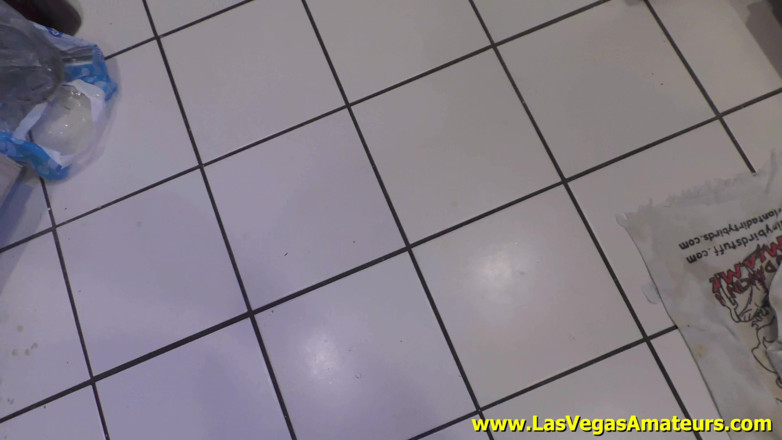 Spungy Gunk Films: Raven Vice caught him again handjob cum denial with her...