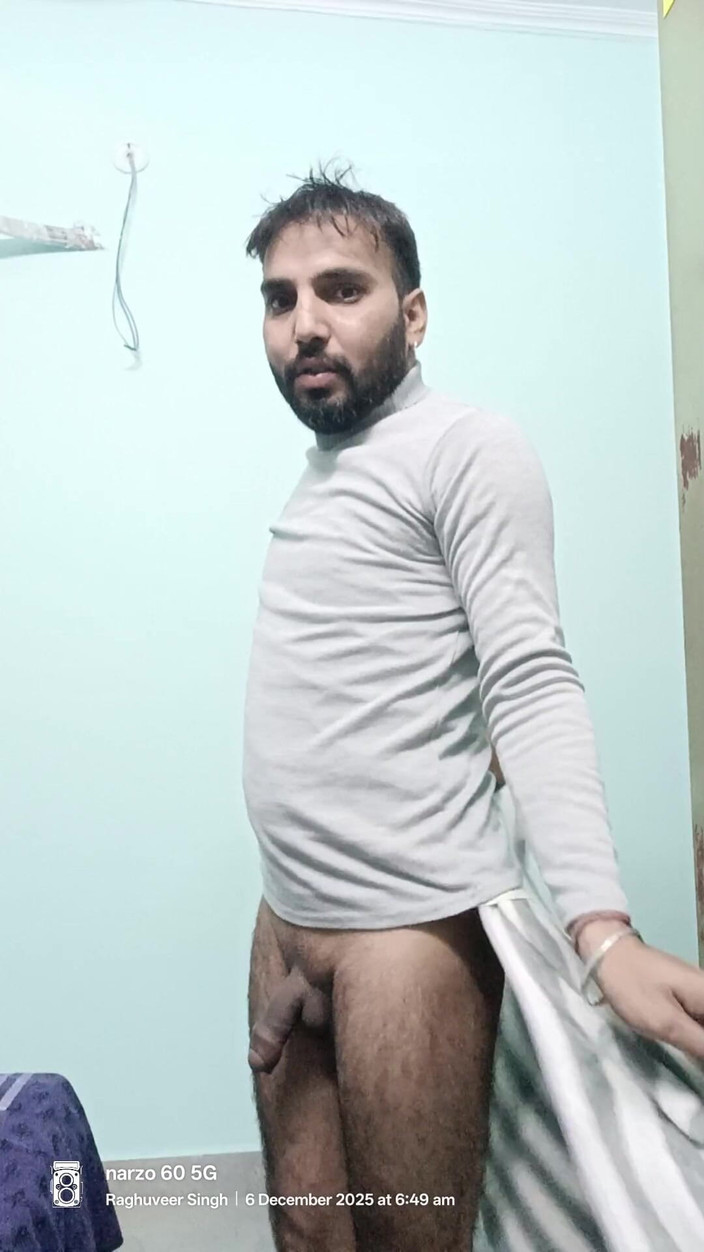 Rajasthani-old-lover: Indischer desi-mann genießt masturbation