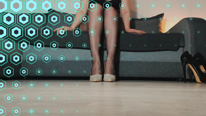 LegsOnHeels: My sparkling heels and my vintage pair of pantyhose.