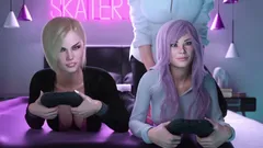 Apocalust: hra Noc s mými nejlepšími přáteli - tvrdý sex! šukání lahodné kundičky mé kamarádky | 3D Hentai hra