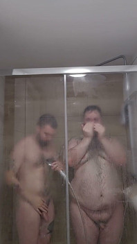 Bears in the Shower! (no Sex)
