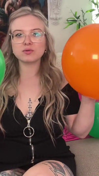Balon Şişirerek Pop'a