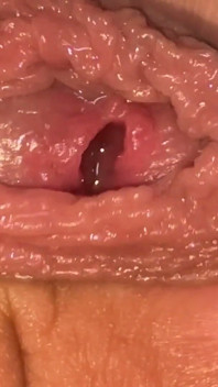 Daddy with Lumpy Glans Feels Huge Orgasm.