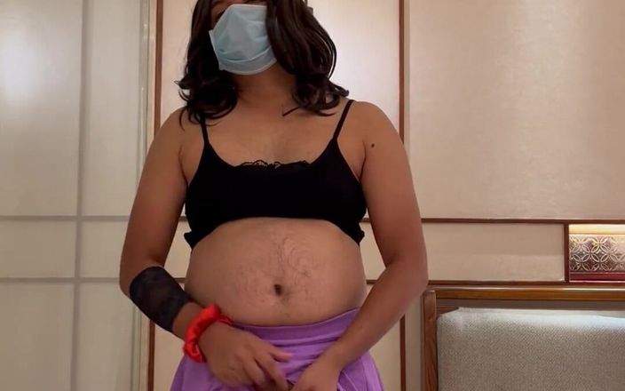 Callme Jessica: Indischer transvestiten femboy jessica probiert neues sexy kleid