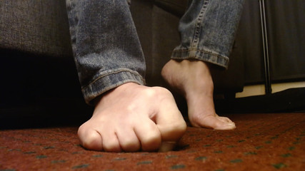 Abby Anna: Parmak fetişi yayma azdırma toenail sansürsüz