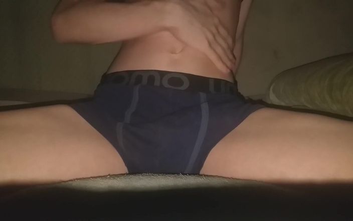 Jeddrew: Skinny Teen Jerking His Rock Hard Veiny Cock