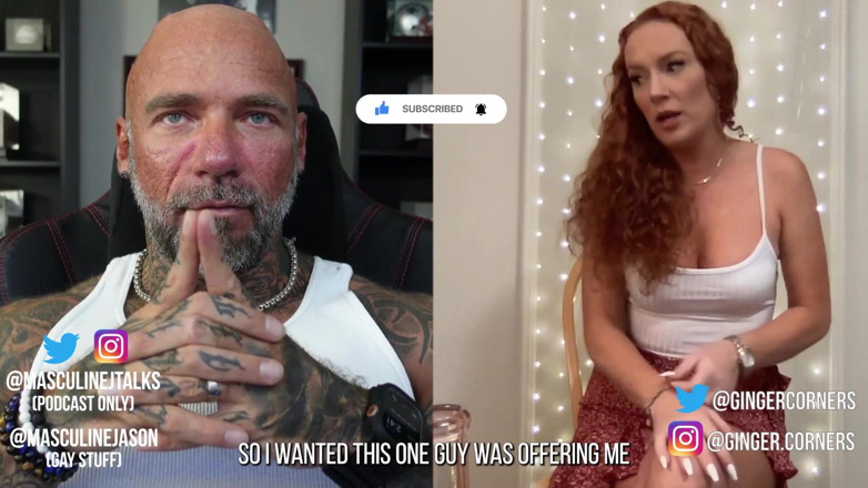 Raw and Uncensored with Masculine Jason: Porn Star Confessions - Ginger Corners (episode 75)