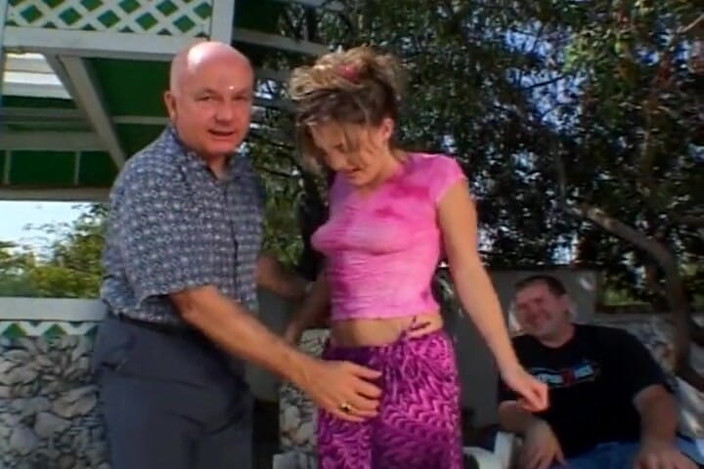 Vintage Life: Cuckold Man Watch 21yo Slut Bang His Friend in Outdoor Show
