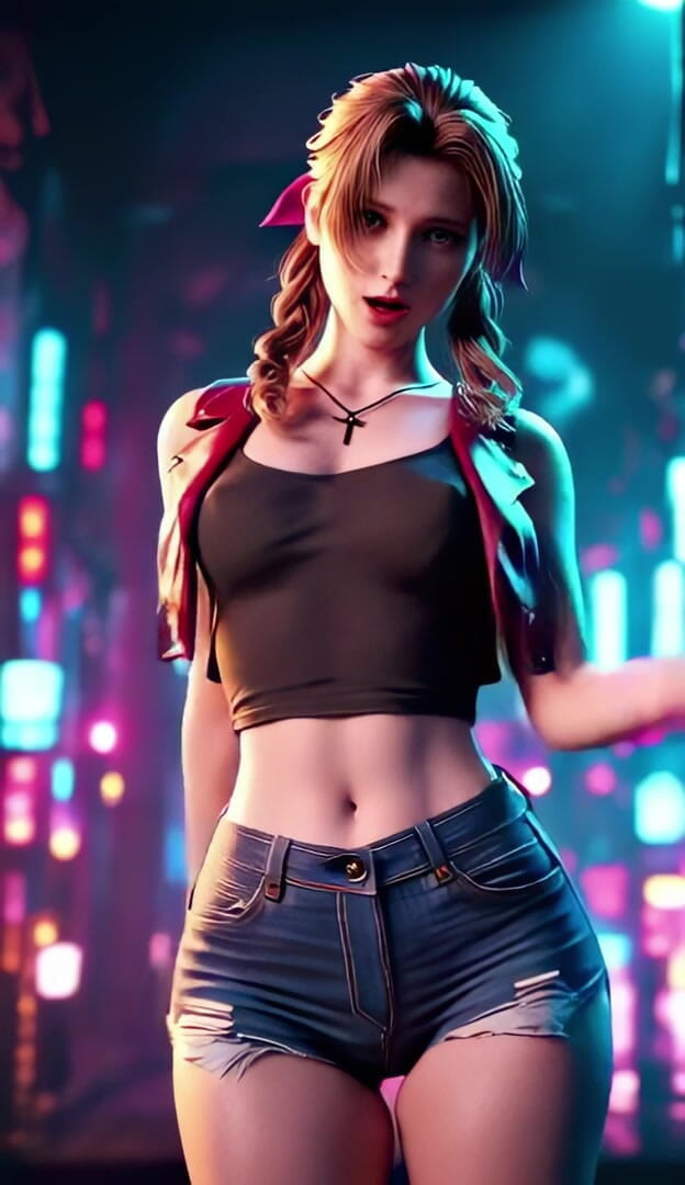 3D-Hentai Games: La danza allegra di aerith