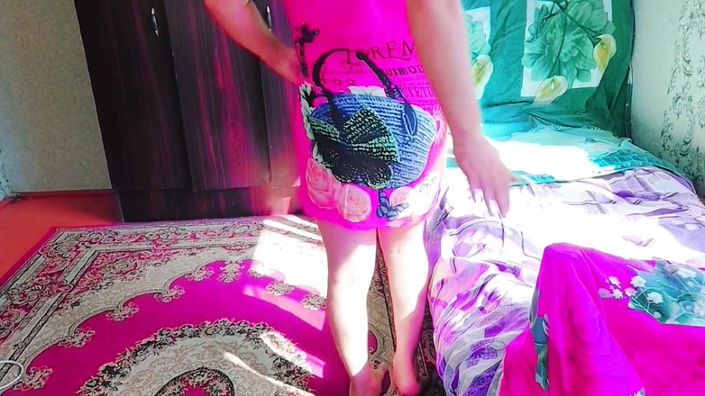 Kitty_Cross: Lovely Shemale Laying on Floor in Soft Sunlight