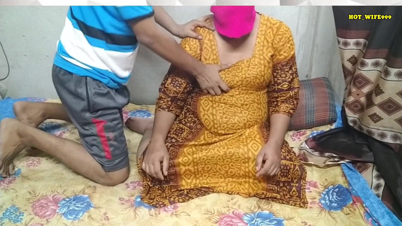 Hot_wife999: Soție din sat și soț, prima dată romantică