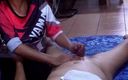 Pinay Buko Juice: Pinay Massage Turned Into Blowjob