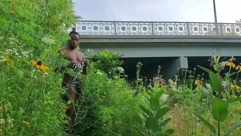 Kennie Jai: Спійманий голий на публіці!! Кенні Джей дрочить, щоб усі бачили!!