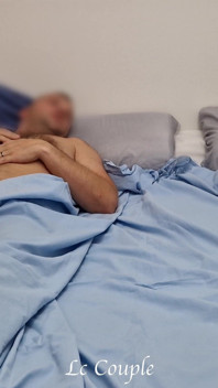 Naughty Girlfriend Sneaks Into Friends Bedroom and Start Secretly Have Fun with the Man