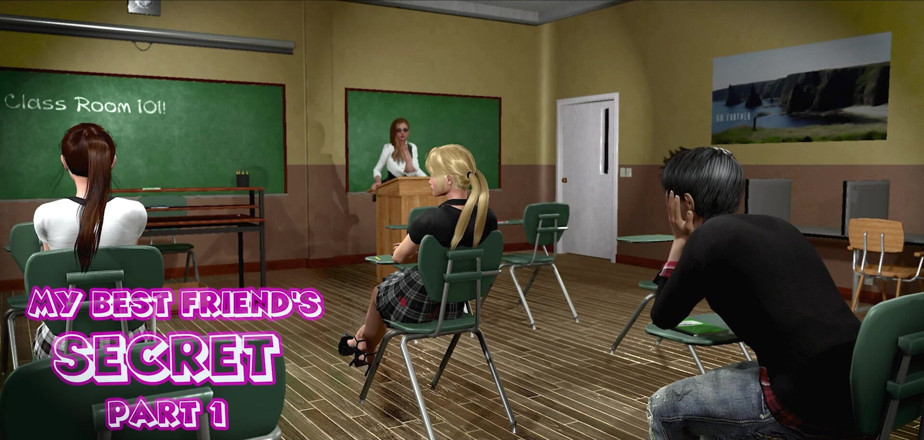 3D Hentai Beauties - Futa Edition: Bí mật của người bạn thân nhất của tôi - niềm đam...