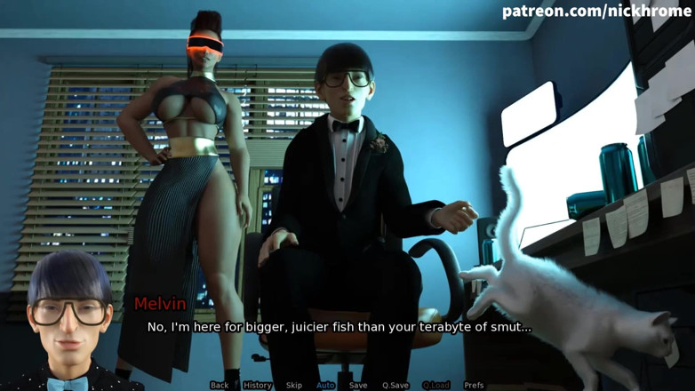 Visual Novels: SexBot 14 - well fucked outdoor