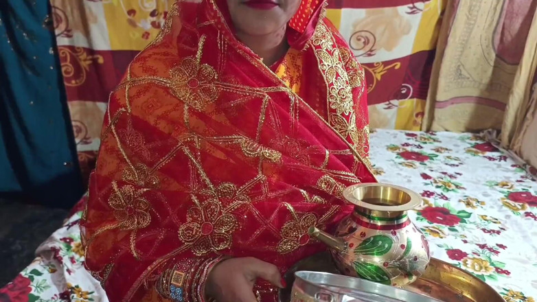Lalita Singh: Desi-dorp Bhabhi Karwa Chauth met Devar