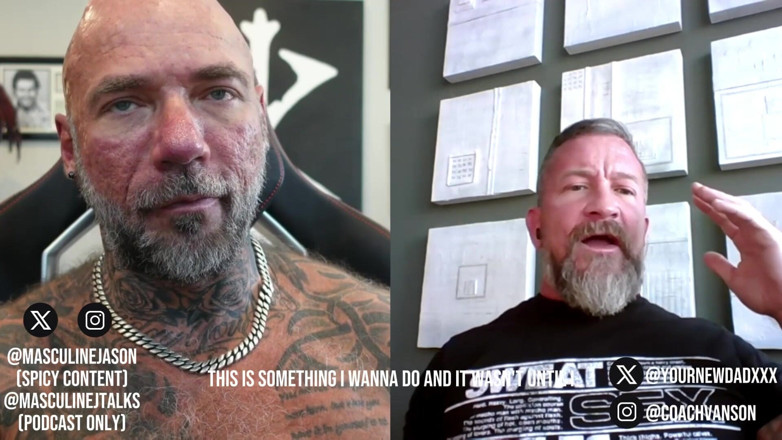 Raw and Uncensored with Masculine Jason: Porn star confessions - coach vanson episode 204