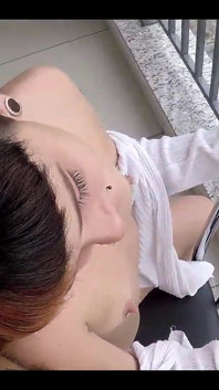 My Boyfriend Creampied My Ass After Breakfast on the Balcony - Mano Nico (full at Red)