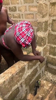 House Help and the Gateman in an Uncompleted Building Fucking