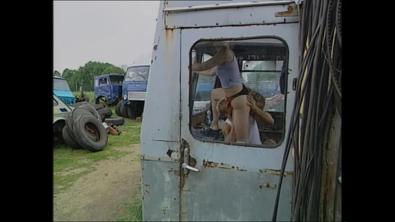 MUSCHI TV - our best full movie: Berlin Train Station Toilet for Desperate Cum Addict