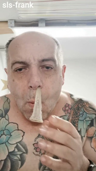 Sls-frank I Pull a Condom Through My Nose and Take It Out of My Mouth.