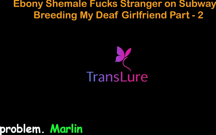 TransLure: English Audio Sex Story - Ebony Shemale Fucks Stranger on Subway -...