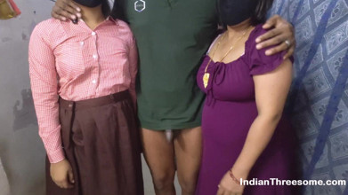 Real Indian Threesome