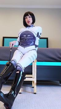 Robotik scifi anime boot kız - çizme sürtüğü e14 - orta yaşlı seksi kadın stella