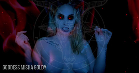 Goddess Misha Goldy: Simte fericirea pe care ți-o dau și cedează vrajei mele de dragoste...