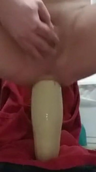 Gigantické dildo v mé díře