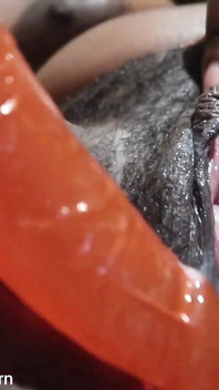 Closeup Pussy Creaming Pounding My Pussy with Big Dildo