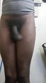 Black Sissy Boy Solo Ass Spreading Anal