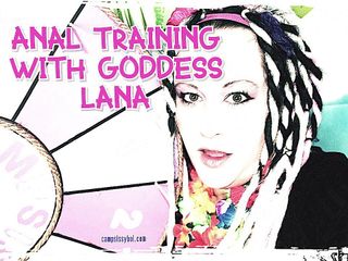 Camp Sissy Boi: Anale training met godin Lana