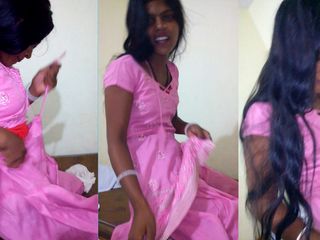Dehatisoni: Söt indisk flickvän hårt knullar på hotellet.