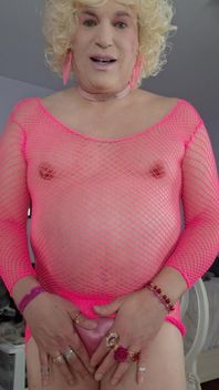 Wet, Pink Satin Panties
