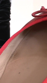 Leather Feet Smell of Leather Ballerinas, POV, JOI, Lady Victoria Valente
