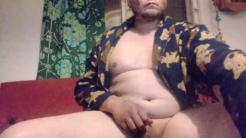 HornyLarry: Masturbieren in live-cam-show
