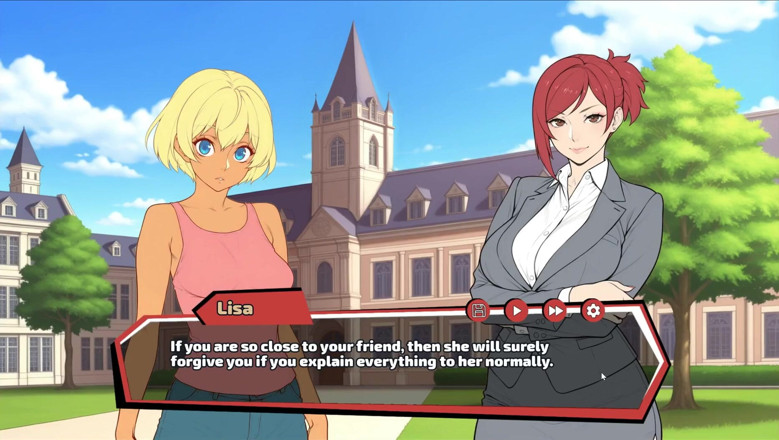 Cum in Futa: Futanari Have a Heart Too! Futa Hentai Game Ep.5 Lesbian...