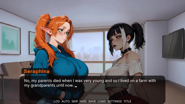 Dirty GamesXxX Trans: Seraphina'nın hayatı: büyük şehirde büyük yaraklı ve büyük memeli seksi elf...