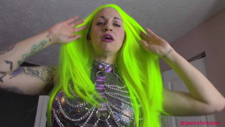 Geeky Femdom: Cyber Punk 2020 Femdom