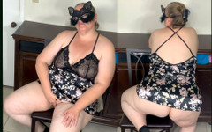 Jamdown26: SSBBW blonďatá MILF velká mokrá šťavnatá kundička provrtaná obrovským robertkem